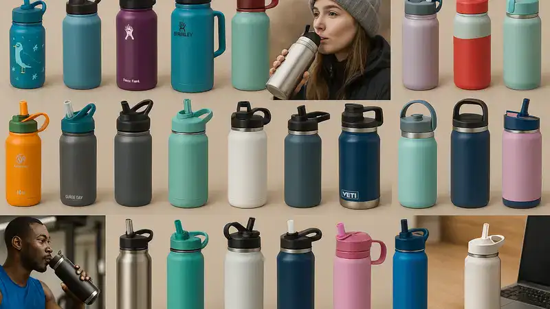 Insulated Water Bottle With Straw: A 2025 Buyer’s Essential