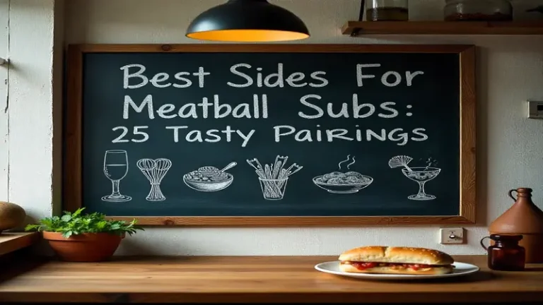 best sides for meatball subs