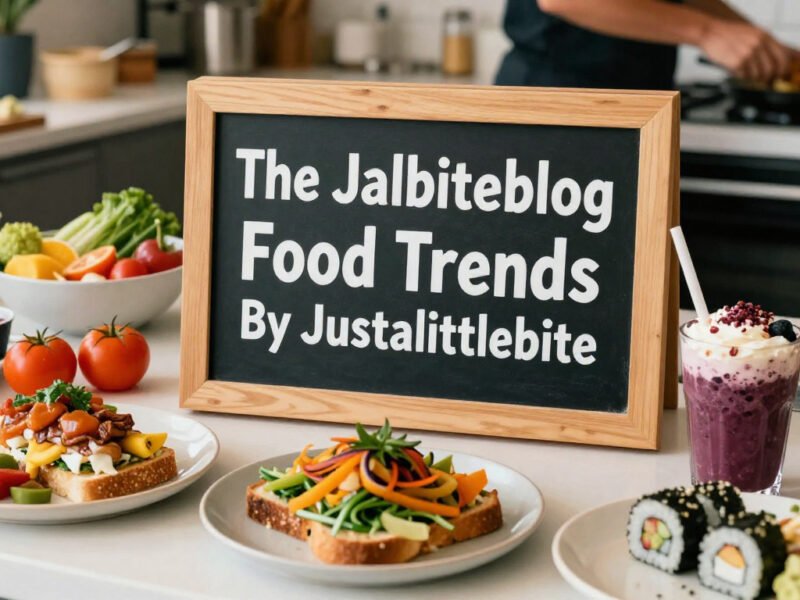 The Jalbiteblog Food Trends By Justalittlebite